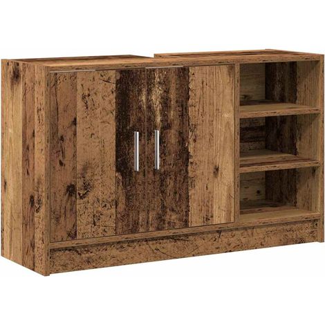Maison Exclusive - Mobile da Bagno Legno vecchio 90 x 29 x 55 cm Legno multistrato