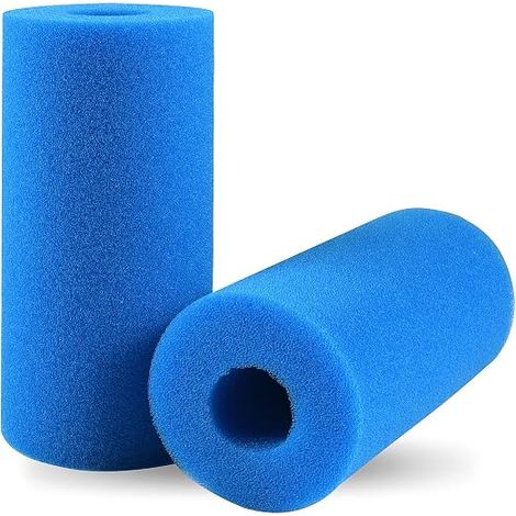 2 Pièces Filtre en Mousse pour Spa, Filtre A, Éponge Filtrante Type A,Filtre en Mousse,Cartouche de Filtre en Mousse Réutilisables et Lavables,Mousse pour Piscine,Spa,Jacuzzi (1/5)