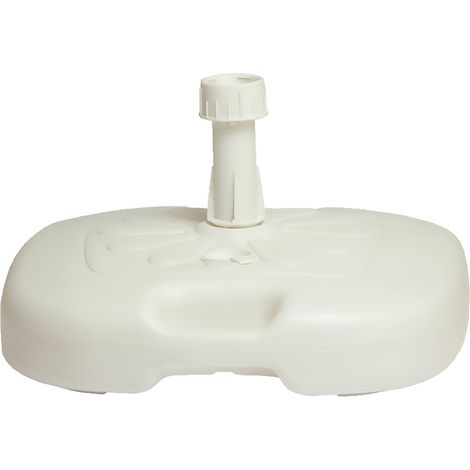 BASE PLASTICA PER OMBRELLONE CON MANIGLIE 45 x 45 - capacitÃE 20 lt.