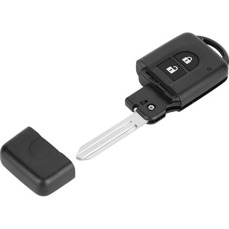 Carcasa de llave de coche ABS con mecanismo abatible para Nissan