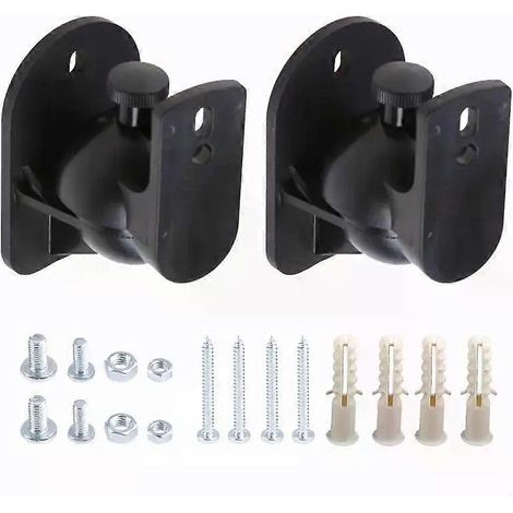 Wandhalterung für Lautsprecher, Surround-Sound-Halterung, Satelliten-Regalbox, langer Arm (1/4)
