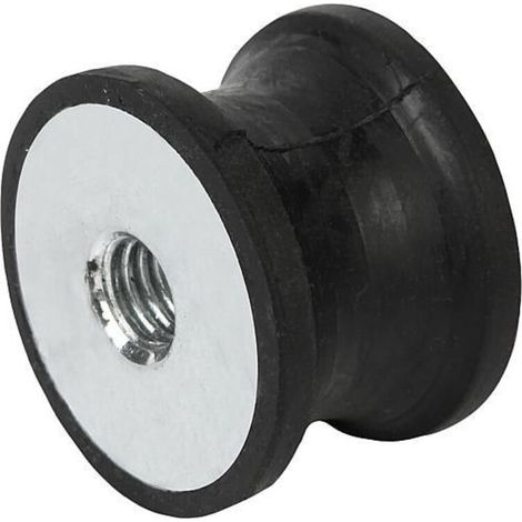 KIPP Gummipuffer Typ CT tailliert M08 Ø40 H48 Stahl Elastomer (1/3)