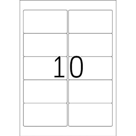 HERMA 8018 etiqueta de impresora Transparente Etiqueta para impresora autoadhesiva (1/3)