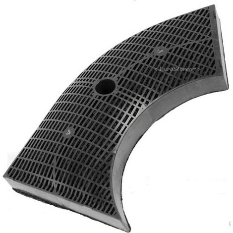 FILTRO CAPPA CARBONI MERLONI ARISTON WHIRLPOOL 265 x 150 H42 mm MOD 10 F 17 (1/2)