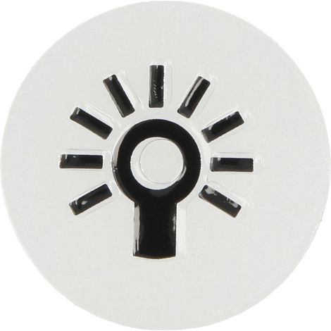 Symbole sensitif lumière