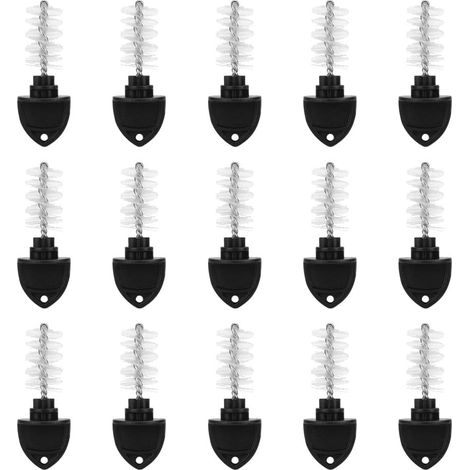 Brosse de prise de robinet de bière, brosse de robinet de 15 pièces/ensemble, brosse de nettoyage en nylon de nettoyant de robinet accessoires de brassage à la maison adaptés pour nettoyer les robinet (1/5)
