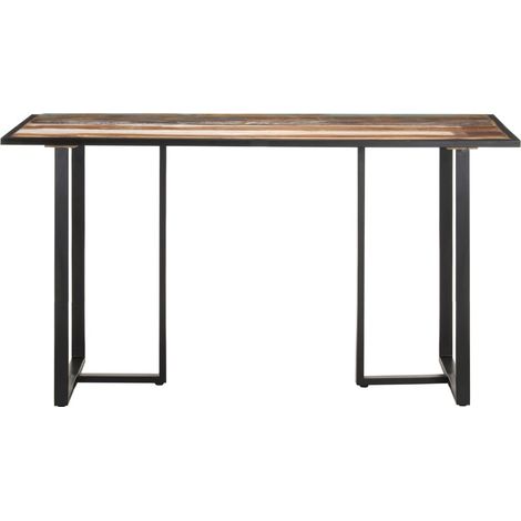 Maison Exclusive - Esstisch 140 cm Recyceltes Massivholz (1/5)