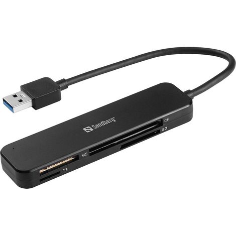 Lettore di schede tascabile Sandberg USB 3.0, 134-32 (1/2)