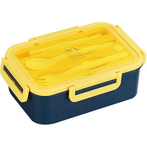 Les boîtes à lunch pour enfants et adultes sont faciles à nettoyer et conviennent aux voyages en voiture, au travail et aux pique-niques. (1/5)