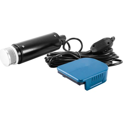 Pompe de transfert d'eau auto-amorçante bleue, pompe à eau sans fil de 635 GPH pour piscine, étang, sous-sol, jardin, zones inondées (batterie non incluse) (1/5)
