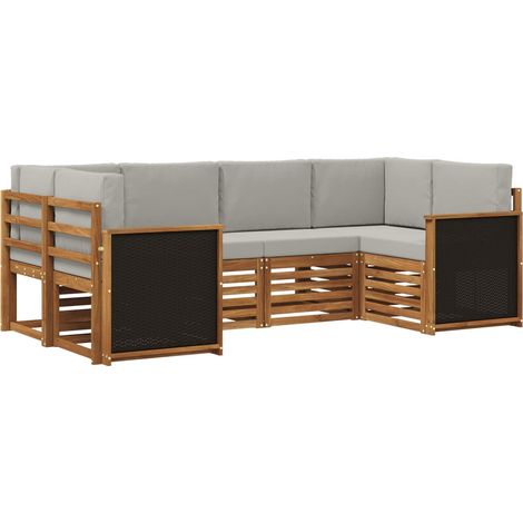 Sectional Sofa Set with Cushion 5 pcs vidaXL (1/5)