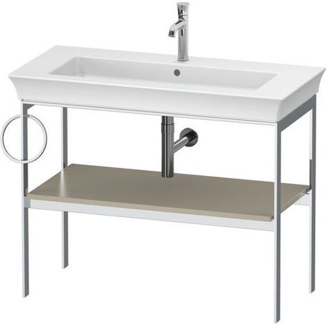 DURAVIT WT4544L6060 Console métallique pour sol White Tulip (1/2)