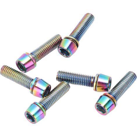 Boulons Colorés M5x23mm pour Fixation Accessoires Vélo et Poignées de Guidon (1/5)
