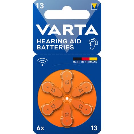 Batterie kompatibel Hörsystem Hörgerät Pure 13 BT Motion SX SA P primax 1,45V