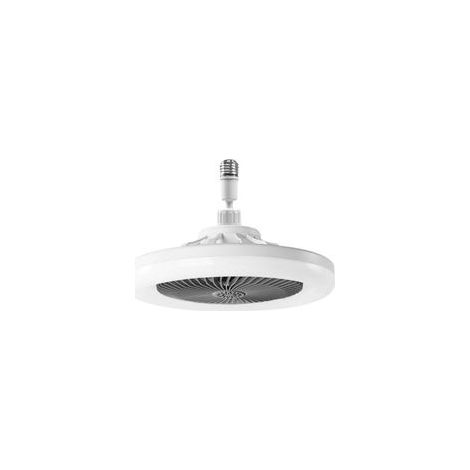Ventilateur Plafond Avec Lumiere,ventilateur Silencieux Plafond,E27 plafonnier LED À Intensité Variable,3vitesses,Temporisable (Gris) [Classe énergétique A] (1/4)