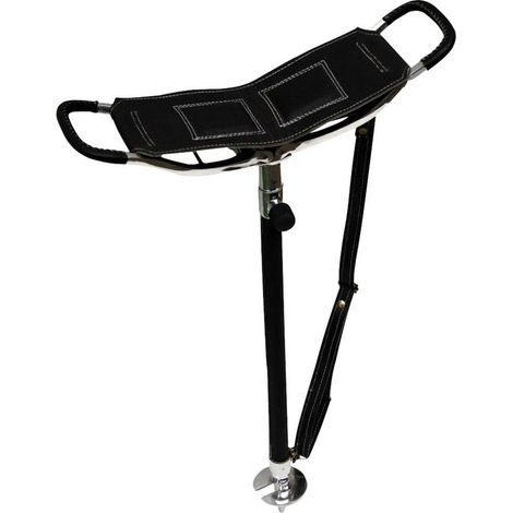 Berger & Schröter Enbent pall Sgabello pieghevole Nero 31329 (1/3)