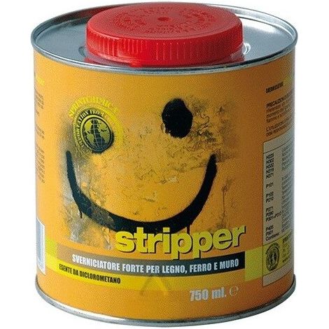 Sverniciatore stripper forte universale x ferro legno muro rimuovi smalto 750ml (1/2)