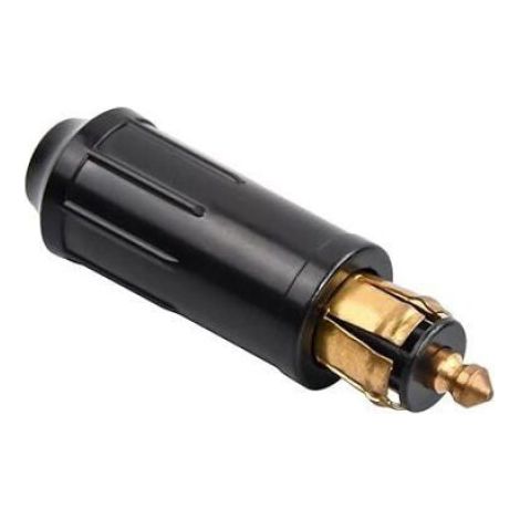 Prise Allume Cigare Norme Europenne 12V Plug Connecteurs Mles Pur Cuivre Adaptateur pour DIY Voiture et Moto Allume-Cigare Odipie (1/5)
