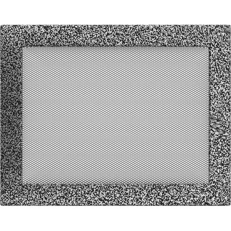 Lüftungsgitter 22x30 schwarz und silber (1/3)