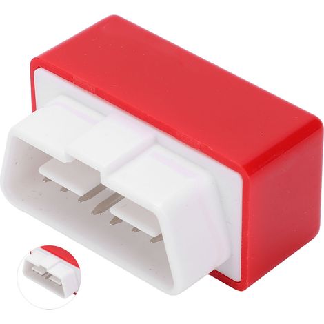 Boîtier de réglage OBD2 Nitro, prise pour calculateur moteur, pièces automobiles économiques (version diesel), rouge (1/5)