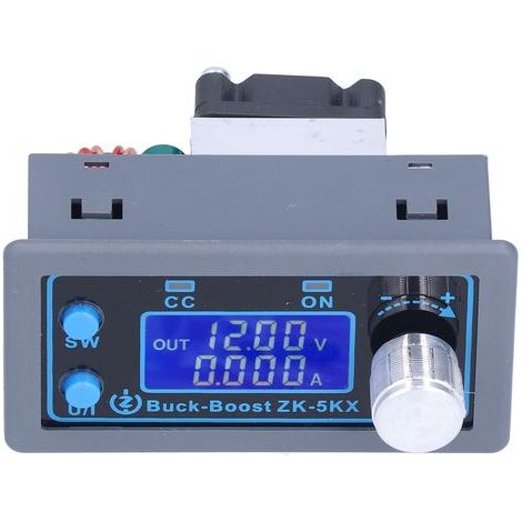 DCDC Buck-Boost-Wandler-Regler, programmierbares, einstellbares geregeltes Netzteilmodul für elektronische Geräte (ZK-5KX) (1/5)