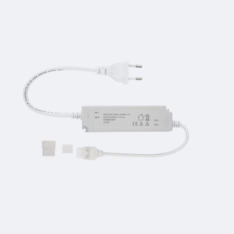 Driver No Flicker pour Rubans LED 220V AC SMD Silicone FLEX IP65 Largeur 12mm 250 W