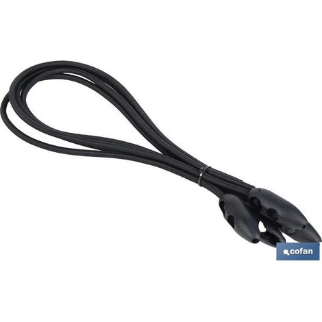 Corde élastique de fixation pour plaque V20, 50 cm, haute résistance (1/4)