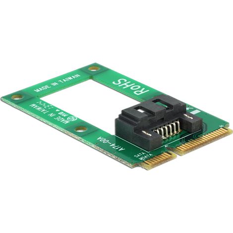 Convertidor miniPCI express mSATA a SATA tamaÃ±o completo DELOCK