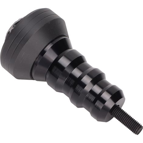 Protège-carter moto coulisseau fourche cadre noir anodisé universel remplacement ZX10R Z800 (1/5)