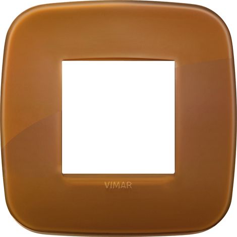 VIMAR - 19672.62 Plato redondo 2M Reflex color caramelo