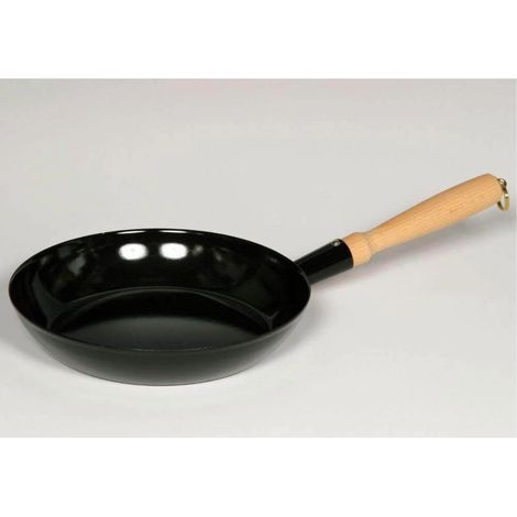 Riess Poêle à frire en bois en émail 26cm (1/5)
