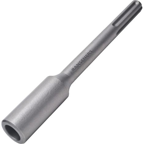 Bouterolle d'enfoncement SDS-max, Pilote de tige de terre, Ø20 250mm, Fabriqué en acier ultra-durci (1/5)