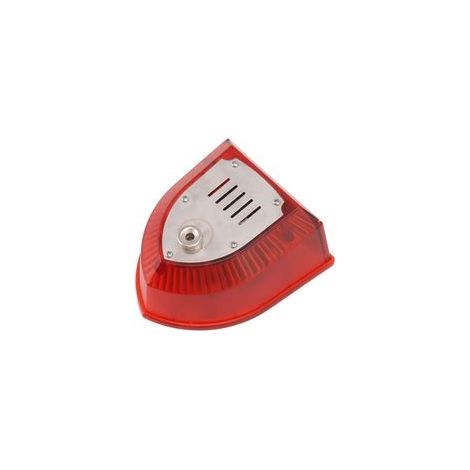 Sirène d’alarme solaire extérieure pour repousser les animaux (lièvres, renards, rongeurs), avec 6 LED clignotantes et niveau sonore de 129 dB – Idéale pour jardins, potagers, maisons de campagne et f (1/5)