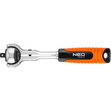 Cliquet 1/4", 360°, 72 dents