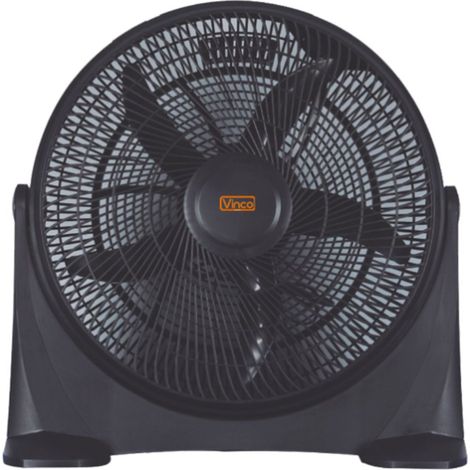 VENTILATORE A PAVIMENTO Ø45CM NERO