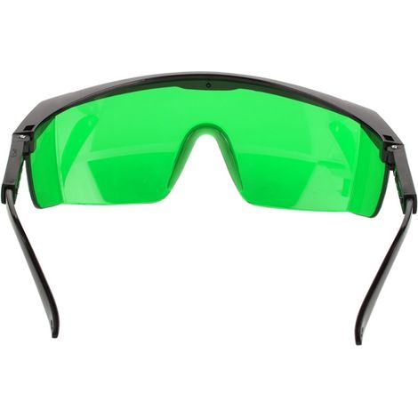 Beyamis Lunettes de protection pour niveau laser avec vision améliorée grâce à leur faisceau laser (vertes) (1/5)