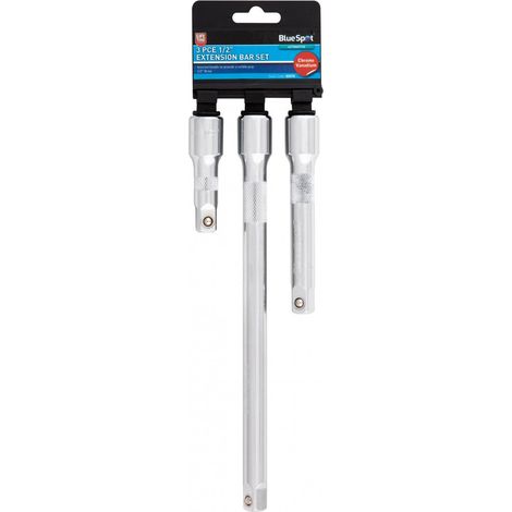 Blue Spot 02070 - Set 3 barre di Prolungamento 1/2"