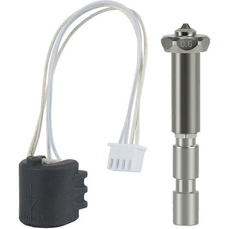 Pour 3 Max Hotend Buse en acier trempé intégrée Thermistance Composant chauffant Hotend céramique K3M 0. (1/5)