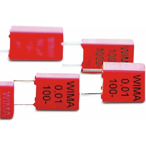 WIMA Folienkondensator, 220 pF, 100 V-, radial, RM 5, FKP2D002201D00JSSD