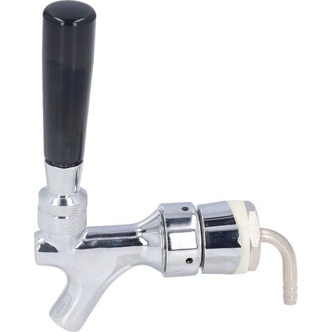 Ortviai Robinet de bière en acier inoxydable pour tour à bière et kegerator – 363 g, facile à nettoyer (1/4)