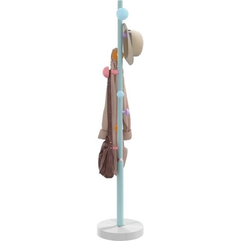 Garderobenständer Blau 172 cm Pulverbeschichtetes Eisen
