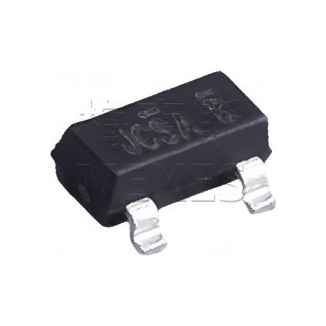 BSS123 ON Semiconductor SOT-23-3 N-Kanal 100V 170mA MOSFET IC-Chip elektronisches Bauteil, 5 Stück.