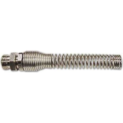 Aria Compressa - Attacco Maschio con molla Walmec Art.13202 fil.1/4 att. 8/10 (1/2)