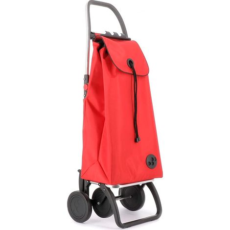 ROLSER carro compra imax mf 4l rojo , Carro Imax MF 4L RojoCarro Rolser plegable de aluminio de 2/4 ruedas, para evitar cargas innecesariasChasis con pieza de enganche adap (1/5)