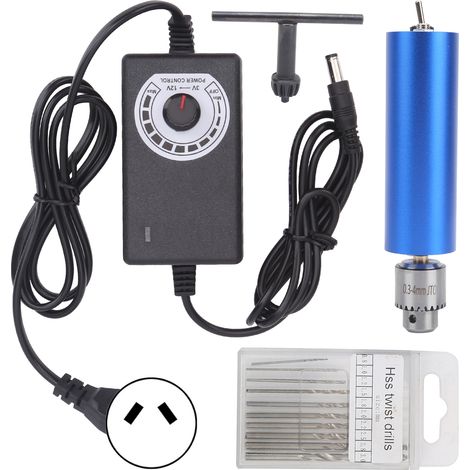 Ponceuse électrique à coque en aluminium, vitesse variable sans palier, outil de polissage manuel AC100240V avec prise AU (1/5)