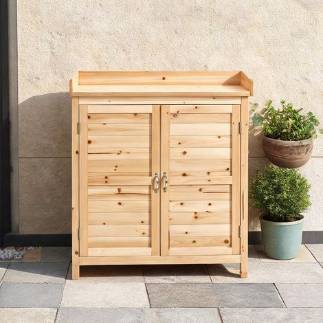 Chariot de jardin color Legno en legno di abete 83 x 40 x 92 cm (1/5)