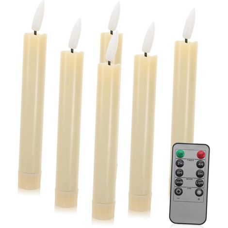 Bougie Artificielle Bougies sans Flamme à Piles Lampe LED (1/5)