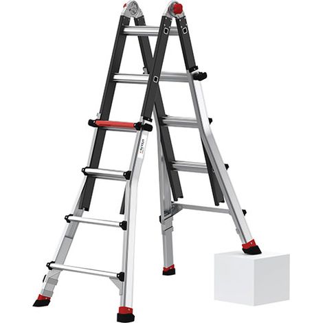 Vielzwekleiter für Treppe 4x4 Sprossen - Max. Arbeitshöhe 4.84m - 94156