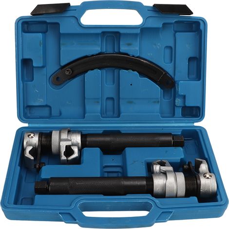 Outil de compresseur à ressort hélicoïdal avec mâchoire et support, ensemble de jambes de force robustes de 2645 lb pour camions