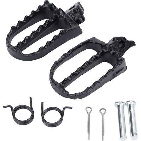 1 Paire de repose-pieds en acier 8mm/0.31in pour Taotao 50cc-125cc motocross (1/5)